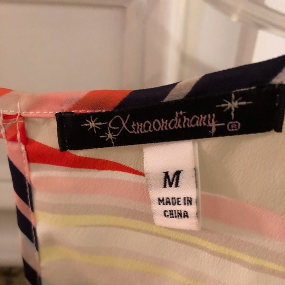 Striped business casual dress - Picture 2 of 3